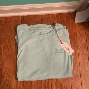 teal vineyard vines long sleeve